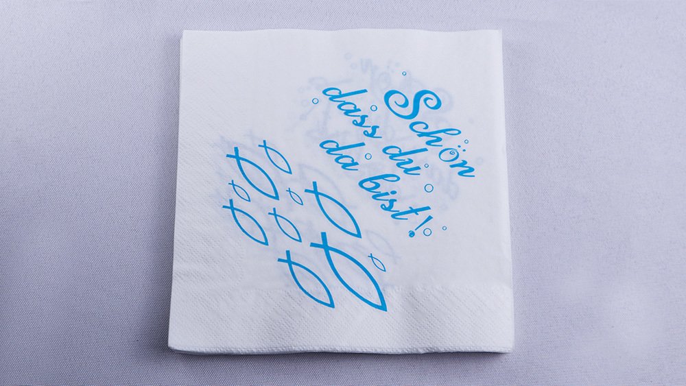 60dbf881-b984-4e17-b6ec-a3111e30d743 33cm*33cm 1/4 Fold white luncheon napkins - Image 1