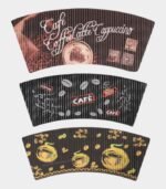 Food grade paper cup fans