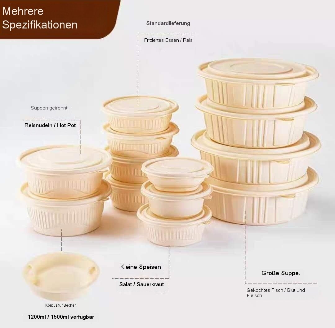 Teller für To Go ShenZe Paper dishes To Go - Image 1